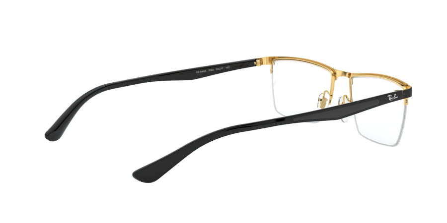 Metal Unisex Optical Frame RX6443I – Black