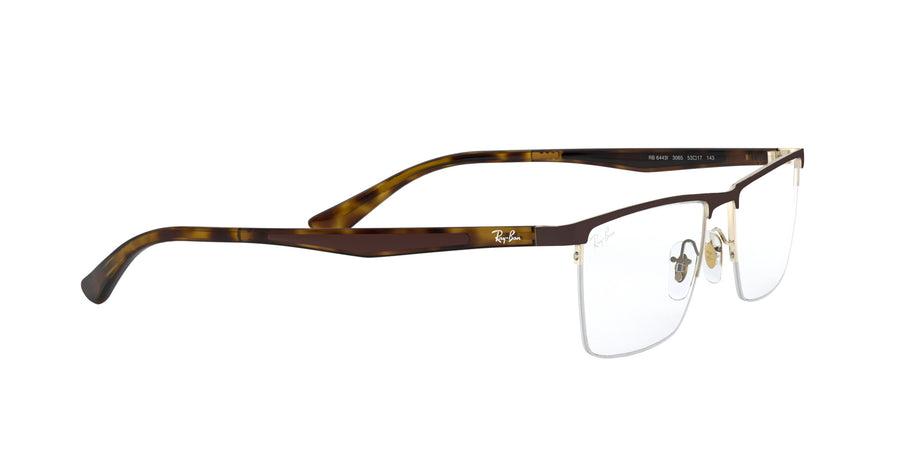 Metal Unisex Optical Frame RX6443I