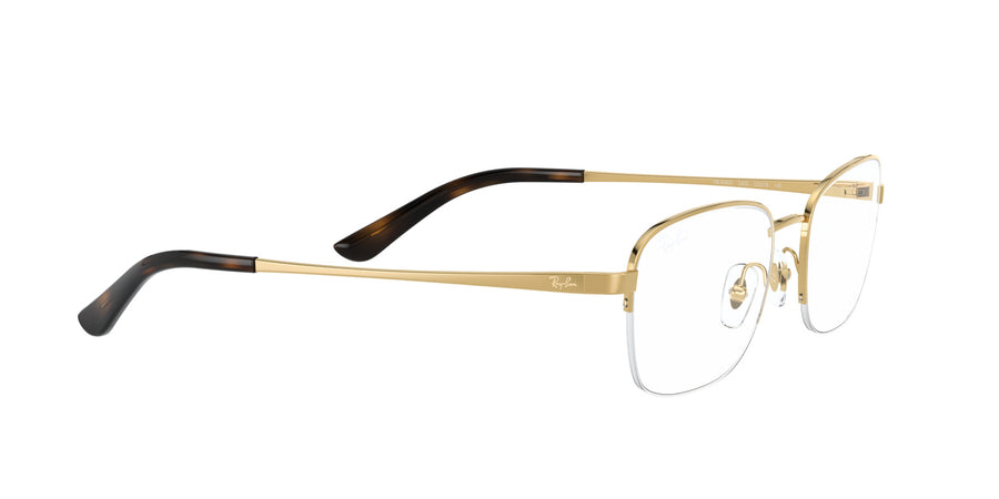 Metal Unisex Optical Frame RX6463I – Gold