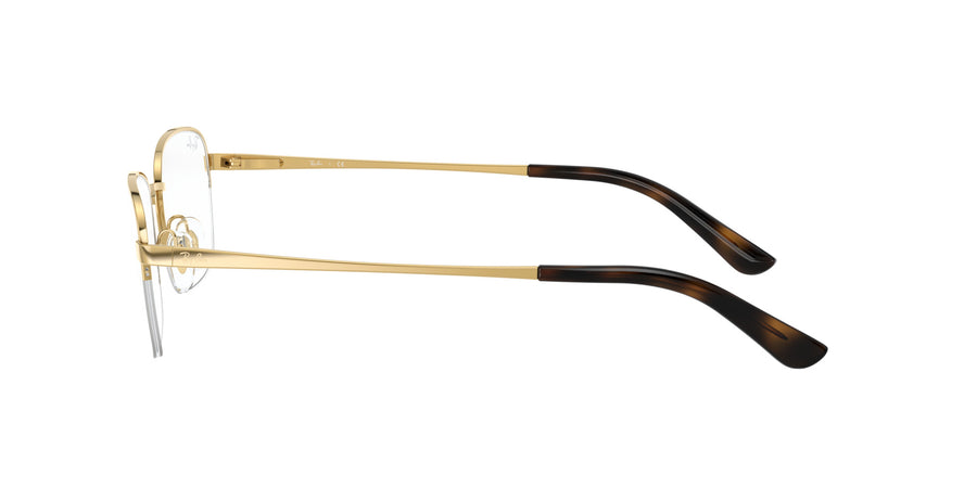 Metal Unisex Optical Frame RX6463I – Gold