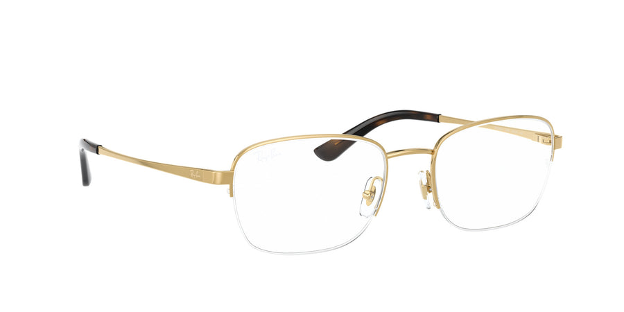 Metal Unisex Optical Frame RX6463I – Gold
