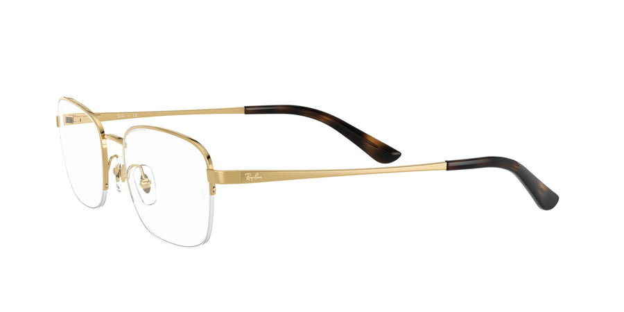 Metal Unisex Optical Frame RX6463I – Gold