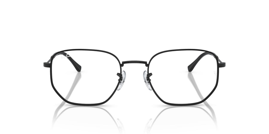 Metal Unisex Optical Frame RX6496 – Black