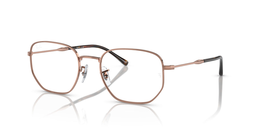 Metal Unisex Optical Frame RX6496 – Gold