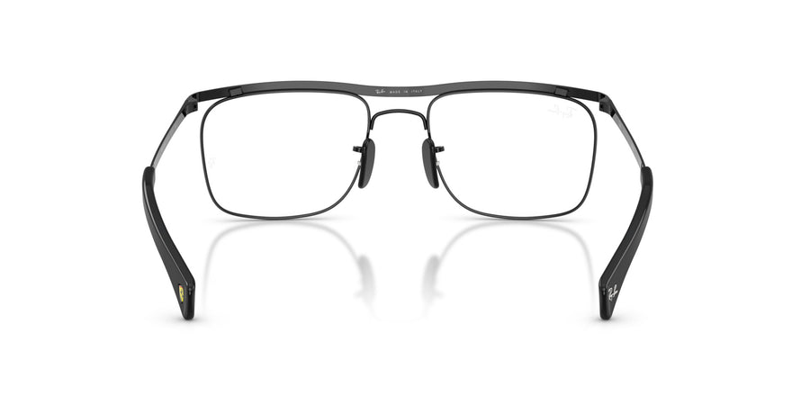 Metal Unisex Optical Frame RX6519M – Black