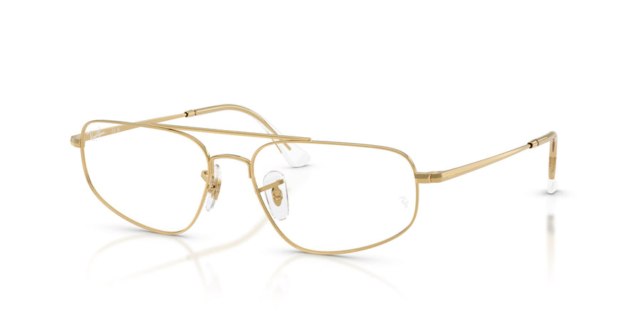 Metal Unisex Optical Frame RX6550 – Gold