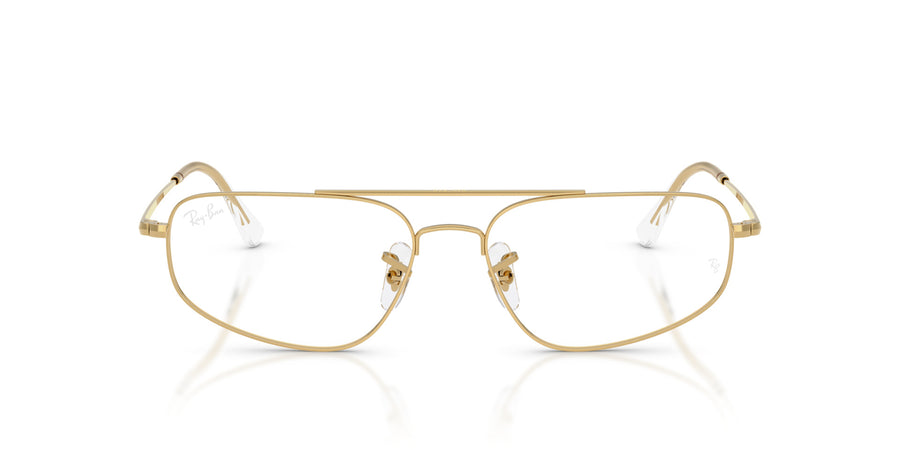 Metal Unisex Optical Frame RX6550 – Gold