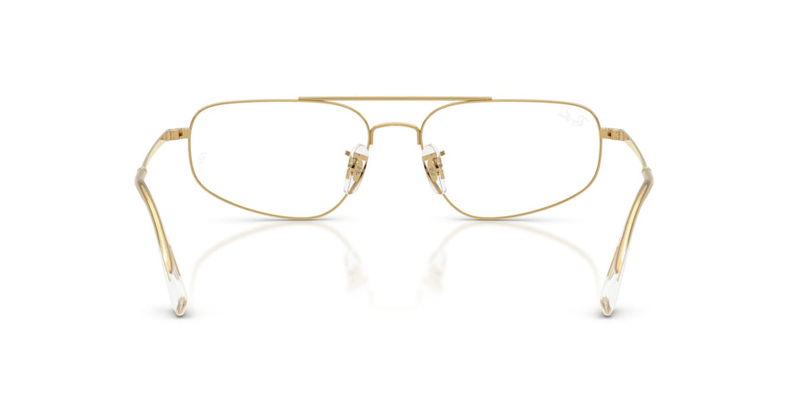 Metal Unisex Optical Frame RX6550 – Gold