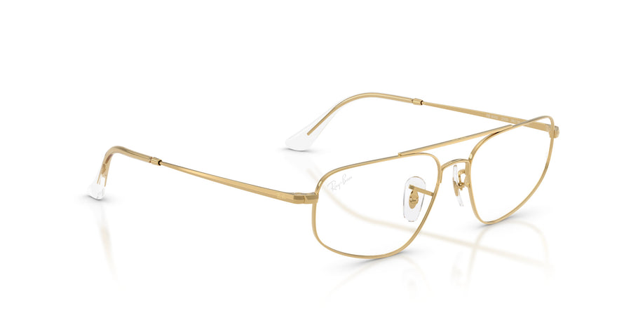 Metal Unisex Optical Frame RX6550 – Gold