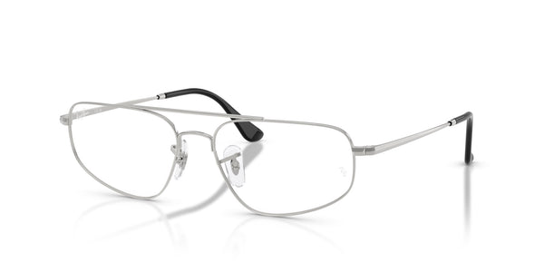 Metal Unisex Optical Frame RX6550 – Silver
