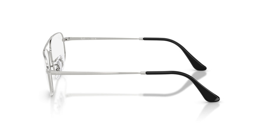 Metal Unisex Optical Frame RX6550 – Silver