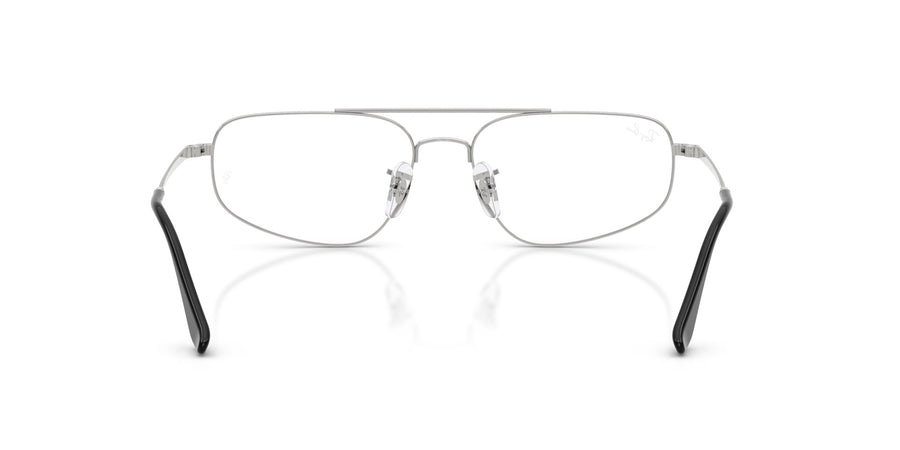 Metal Unisex Optical Frame RX6550 – Silver