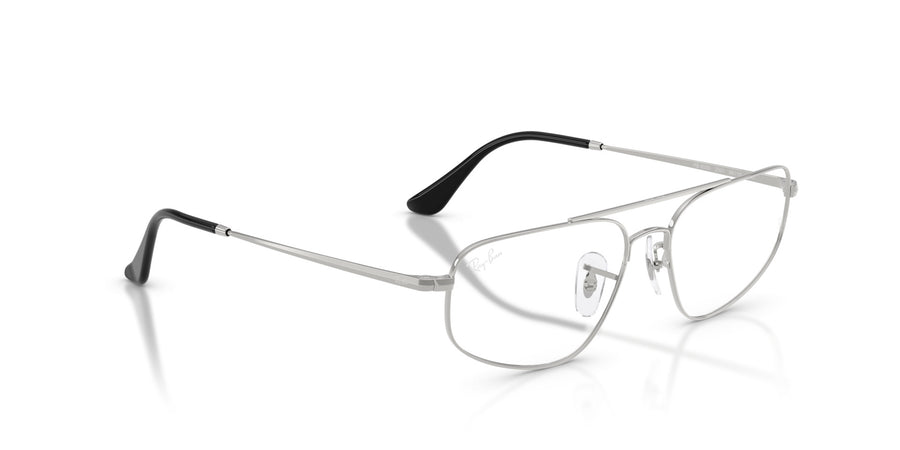 Metal Unisex Optical Frame RX6550 – Silver