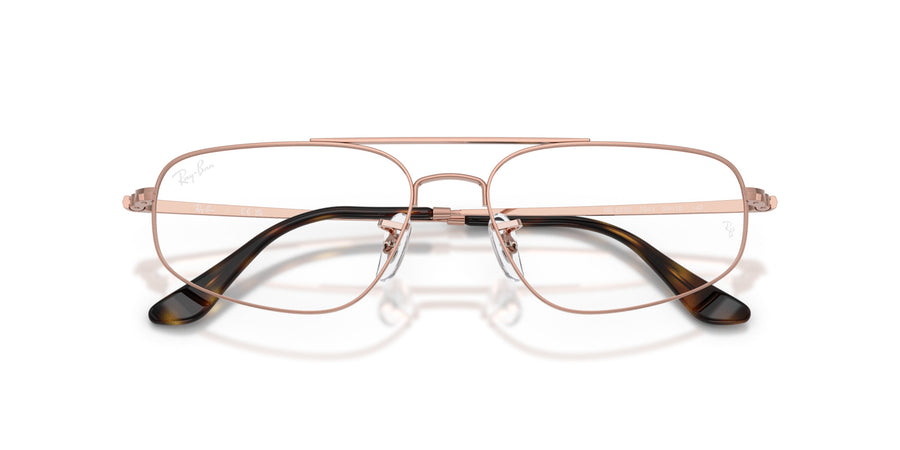 Metal Unisex Optical Frame RX6550 – Bronze/Copper