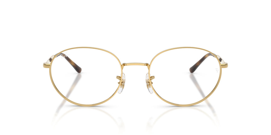 Metal Unisex Optical Frame RX6558 – Gold