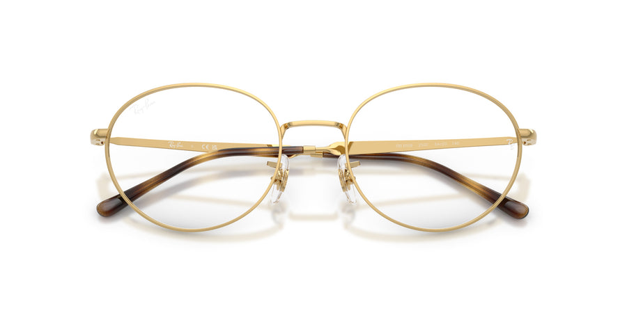 Metal Unisex Optical Frame RX6558 – Gold