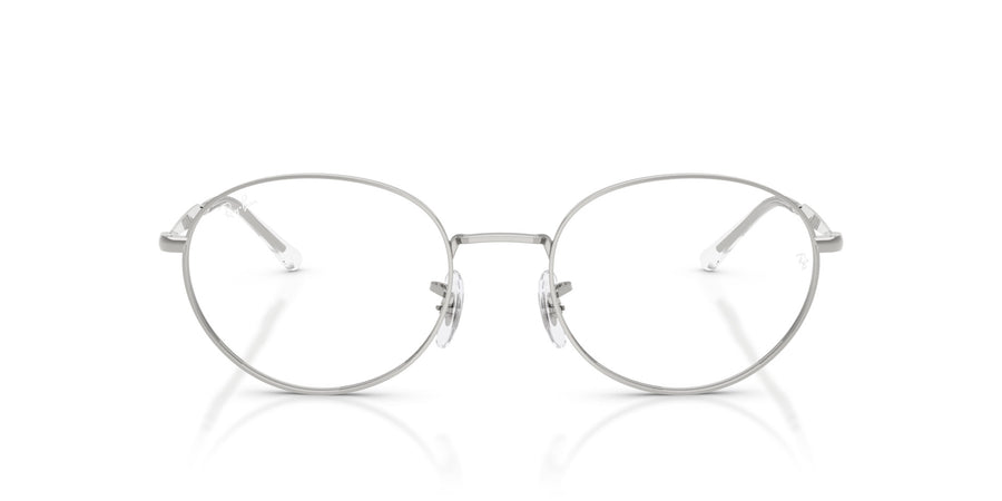 Metal Unisex Optical Frame RX6558 – Silver