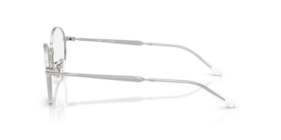 Metal Unisex Optical Frame RX6558 – Silver