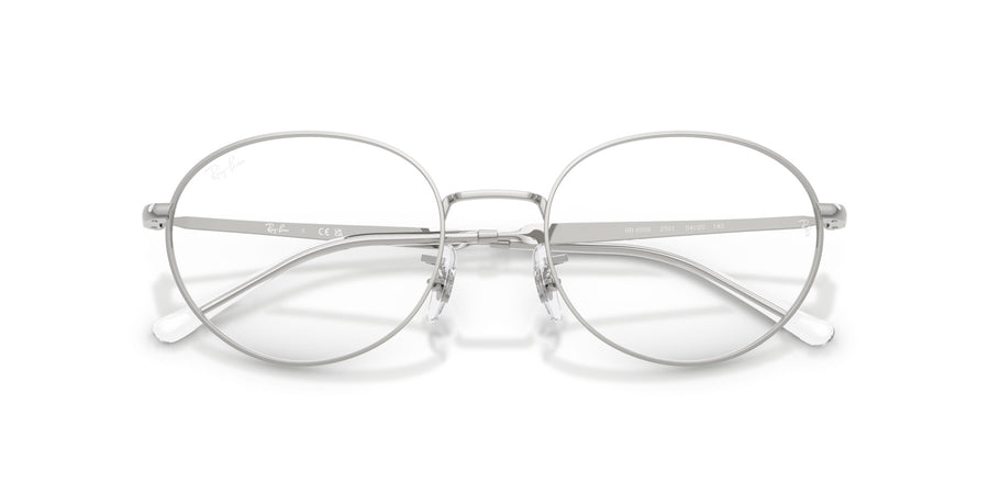 Metal Unisex Optical Frame RX6558 – Silver