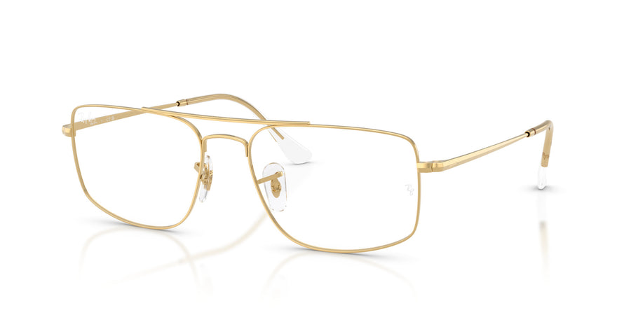 Metal Unisex Optical Frame RX6579 – Gold