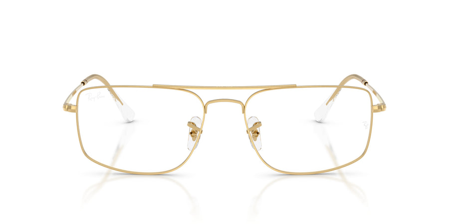 Metal Unisex Optical Frame RX6579 – Gold