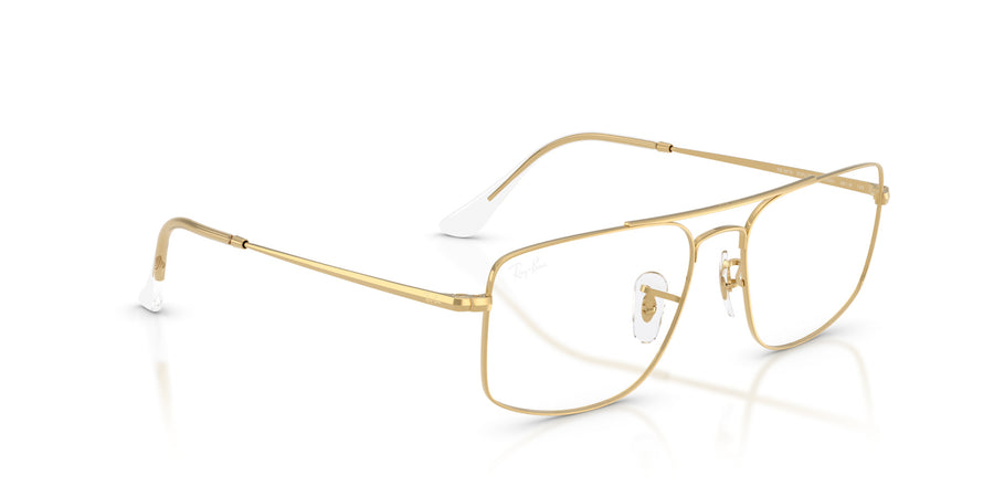 Metal Unisex Optical Frame RX6579 – Gold