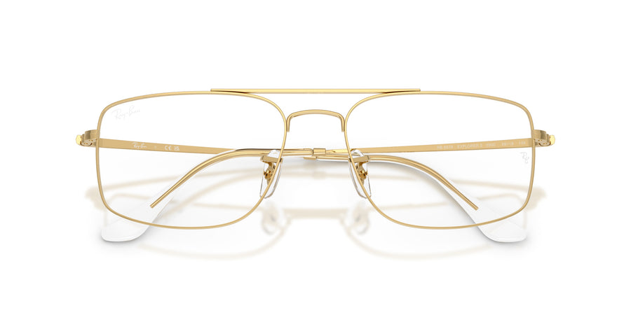 Metal Unisex Optical Frame RX6579 – Gold