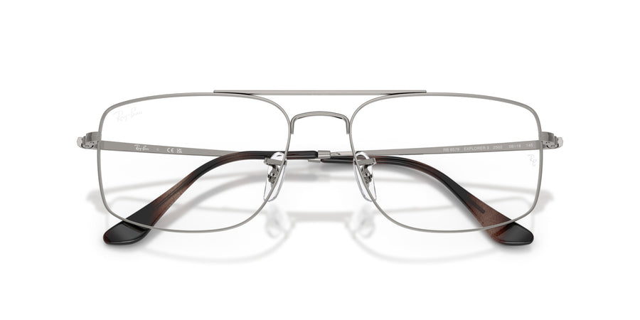Metal Unisex Optical Frame RX6579 – Gunmetal
