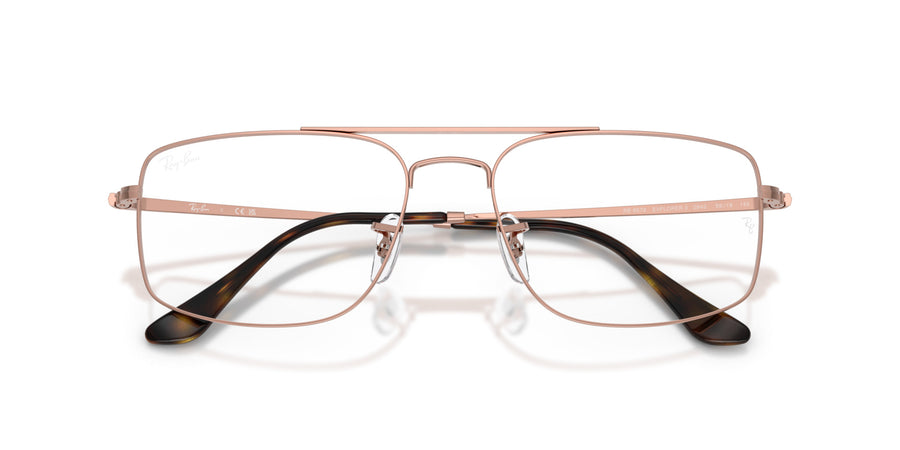 Metal Unisex Optical Frame RX6579 – Bronze/Copper