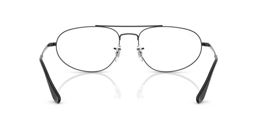 Metal Unisex Optical Frame RX6645 – Black