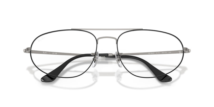 Metal Unisex Optical Frame RX6645