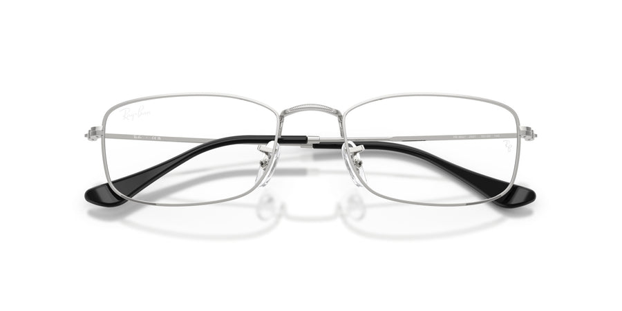 Metal Unisex Optical Frame RX6647 – Silver