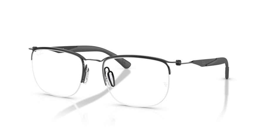 Metal Unisex Optical Frame RX7552 – Black