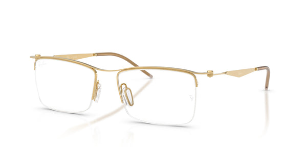 Metal Unisex Optical Frame RX7554 – Gold