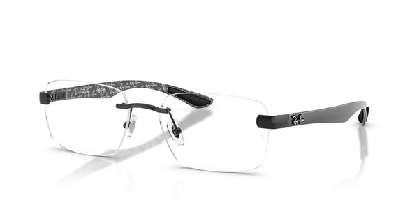 Metal Unisex Optical Frame RX8423 – Black