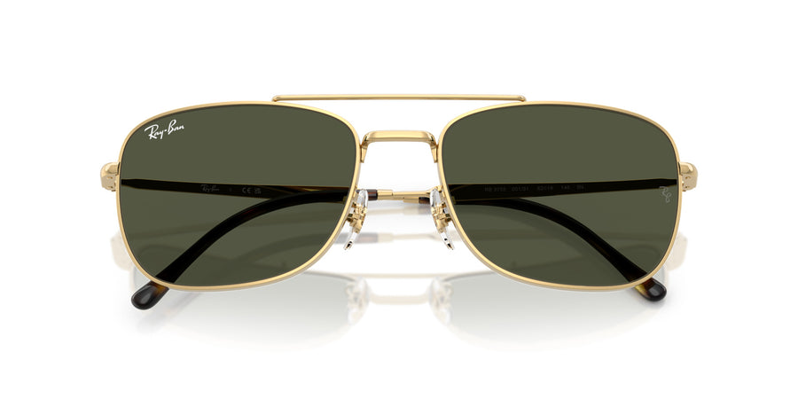 Metal Unisex Sunglass RB3755 – Gold
