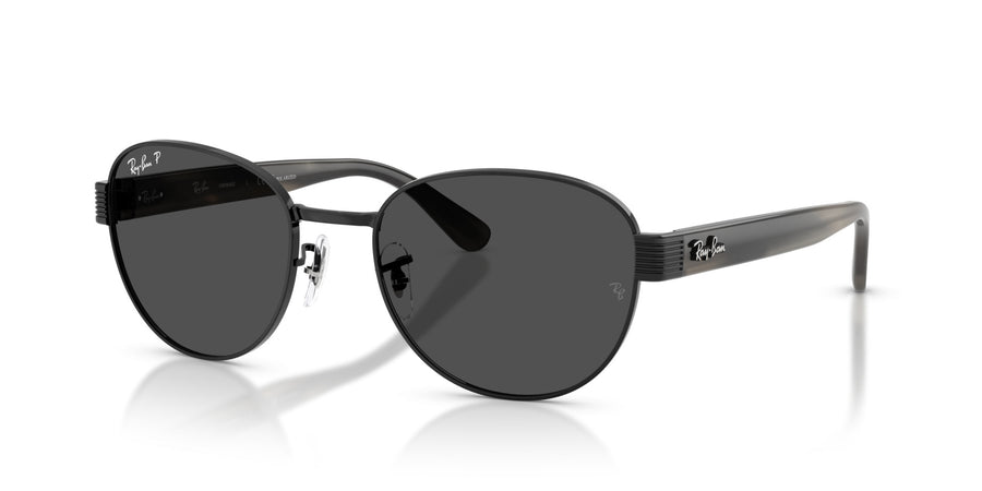Metal Unisex Sunglass RB3766CH – Polar Dark Grey