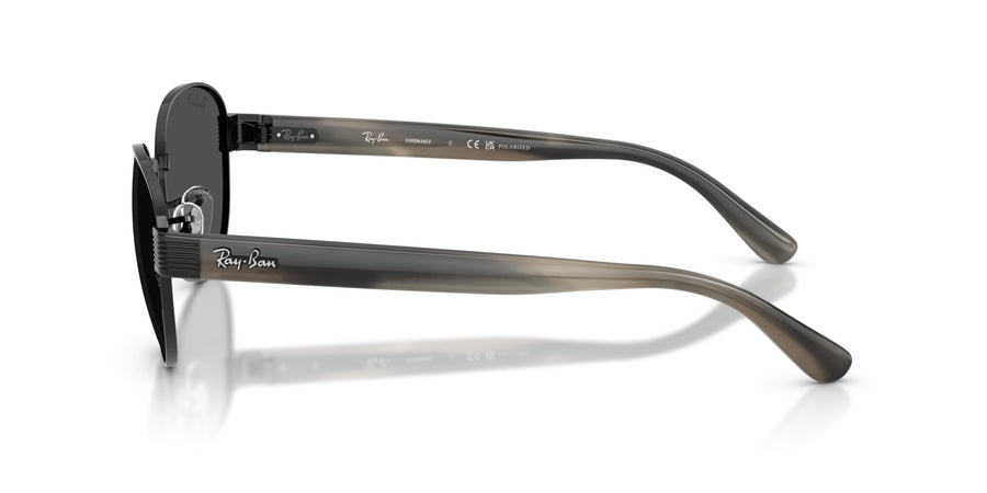 Metal Unisex Sunglass RB3766CH – Polar Dark Grey