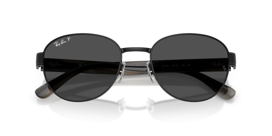 Metal Unisex Sunglass RB3766CH – Polar Dark Grey