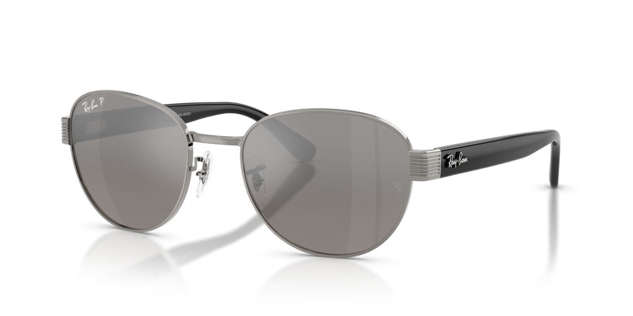 Metal Unisex Sunglass RB3766CH – Mirror Silver