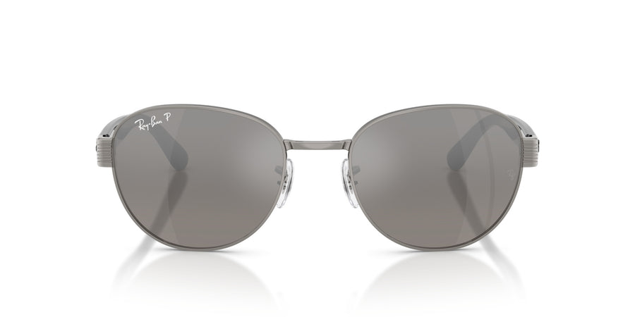 Metal Unisex Sunglass RB3766CH – Mirror Silver