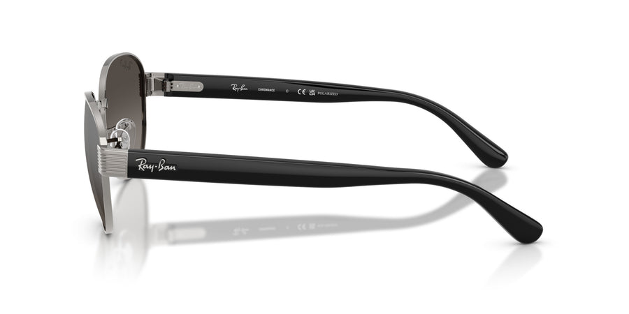 Metal Unisex Sunglass RB3766CH – Mirror Silver