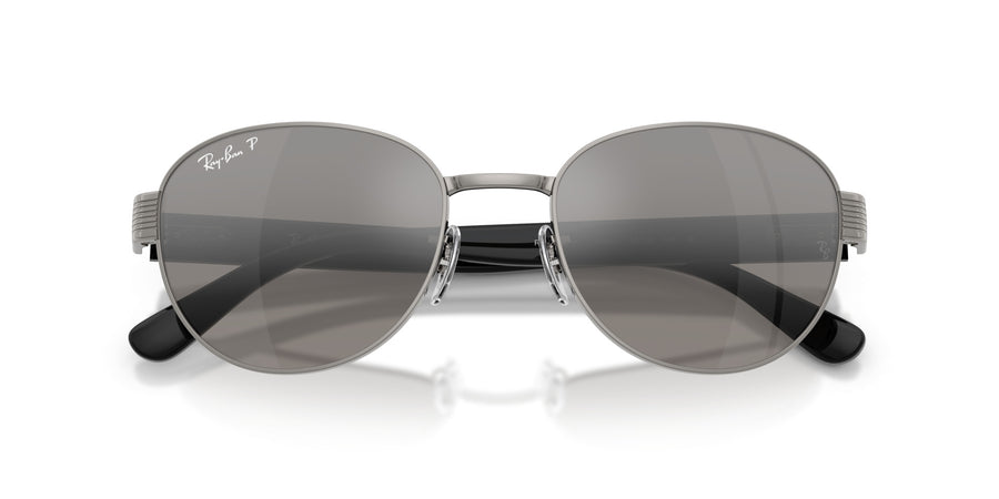 Metal Unisex Sunglass RB3766CH – Mirror Silver