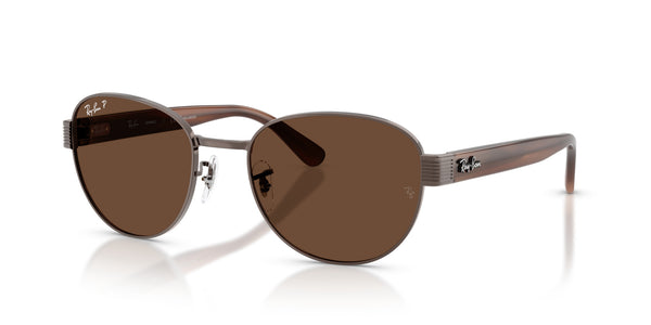 Metal Unisex Sunglass RB3766CH – Polar Brown