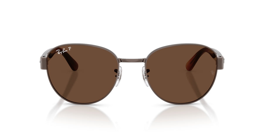 Metal Unisex Sunglass RB3766CH – Polar Brown