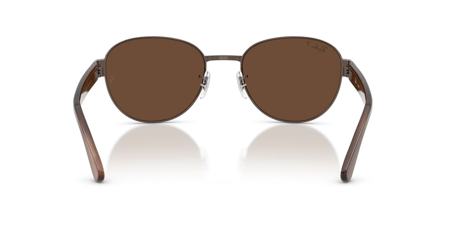 Metal Unisex Sunglass RB3766CH – Polar Brown