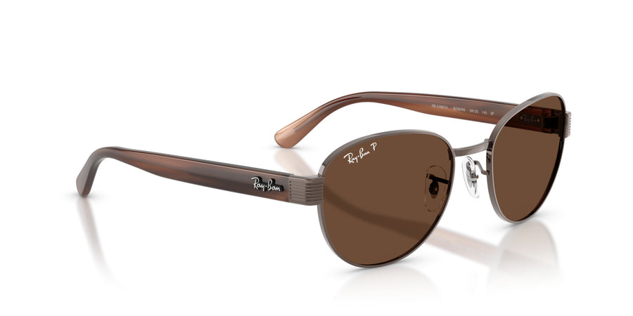 Metal Unisex Sunglass RB3766CH – Polar Brown