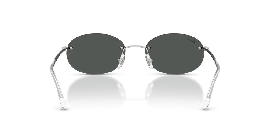Metal Unisex Sunglass RB3767 – Silver / Dark Grey