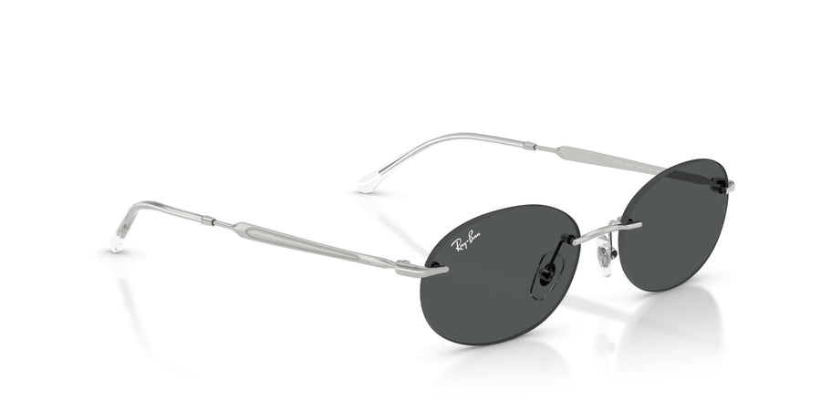 Metal Unisex Sunglass RB3767 – Silver / Dark Grey
