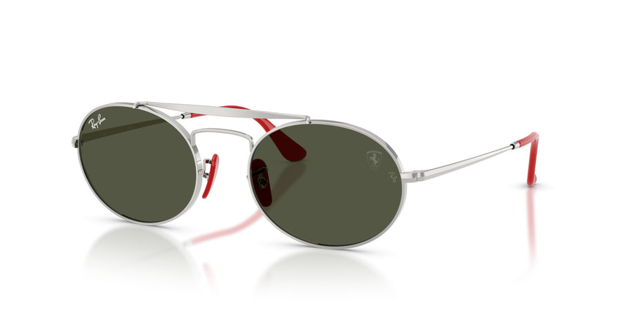 Metal Unisex Sunglass RB3775M – Silver / Green